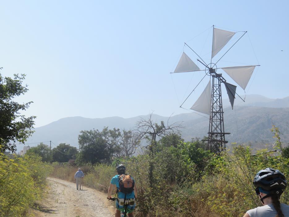 Windmill in Lassithi Plateau